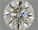 Natural Diamond 0.58 Carats, Round with Excellent Cut, M Color, SI2 Clarity and Certified by GIA
