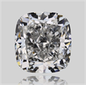 Natural Diamond 0.61 Carats, Cushion with  Cut, D Color, VVS2 Clarity and Certified by GIA