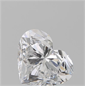 Natural Diamond 2.01 Carats, Heart with  Cut, D Color, SI1 Clarity and Certified by GIA