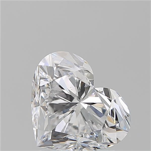 Picture of Natural Diamond 2.01 Carats, Heart with  Cut, D Color, SI1 Clarity and Certified by GIA