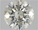 Diamante Natural 0.61 quilates, Redondo , Color L, claridad SI1 y certificado GIA