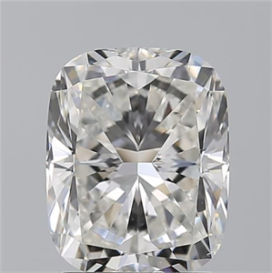 Foto Diamante Natural 2.52 quilates, Del cojín , Color G, claridad SI1 y certificado GIA de