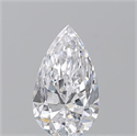 Diamante Natural 0.70 quilates, De pera , Color D, claridad VS1 y certificado GIA