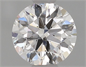 Natural Diamond 0.50 Carats, Round with Excellent Cut, D Color, SI1 Clarity and Certified by GIA