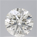 Natural Diamond 0.50 Carats, Round with Excellent Cut, H Color, VS1 Clarity and Certified by IGI