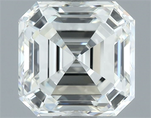 Picture of Natural Diamond 1.50 Carats, Asscher with  Cut, I Color, VVS1 Clarity and Certified by IGI