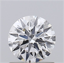 Lab Grown Diamond 0.80 Carats, Round with Ideal Cut, D Color, IF Clarity and Certified by IGI
