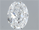 Diamante Natural 0.50 quilates, Ovalado , Color D, claridad VVS2 y certificado GIA