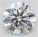 Del inventario de diamantes de laboratorio, 3.00 quilates, Redondo , Color F, claridad IF y certificado IGI