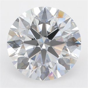 Picture of Lab Grown Diamond 5.01 Carats, Round with Excellent Cut, D Color, VVS2 Clarity and Certified by GIA