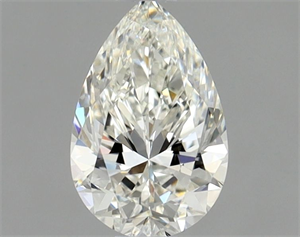 Picture of Natural Diamond 0.50 Carats, Pear with  Cut, H Color, VVS1 Clarity and Certified by GIA