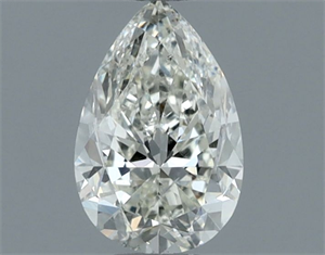 Foto Diamante Natural 0.70 quilates, De pera , Color H, claridad SI1 y certificado IGI de