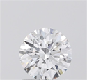 Lab Grown Diamond 1.05 Carats, Round with Ideal Cut, D Color, VVS1 Clarity and Certified by IGI