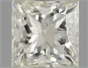 Diamante Natural 0.52 quilates, Princesa , Color M, claridad VVS2 y certificado GIA