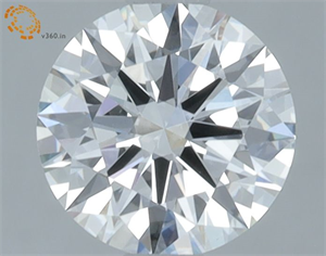 Picture of Lab Grown Diamond 1.06 Carats, Round with Ideal Cut, E Color, VVS2 Clarity and Certified by IGI