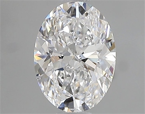 Foto Diamante Natural 0.70 quilates, Ovalado , Color D, claridad SI1 y certificado GIA de