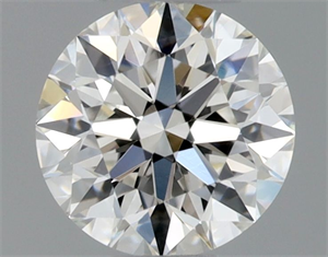 Foto Diamante Natural 0.40 quilates, Redondo , Color F, claridad VVS2 y certificado GIA de