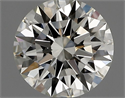 Diamante Natural 0.54 quilates, Redondo , Color K, claridad VVS1 y certificado GIA