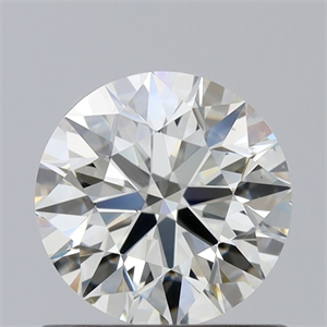 Picture of Natural Diamond 0.70 Carats, Round with Excellent Cut, K Color, VS2 Clarity and Certified by GIA