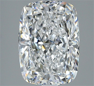 Picture of Natural Diamond 2.50 Carats, Cushion with  Cut, E Color, VS1 Clarity and Certified by GIA
