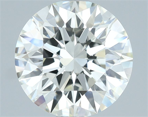 Foto Diamante Natural 1.70 quilates, Redondo , Color J, claridad IF y certificado IGI de