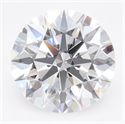 Lab Grown Diamond 3.04 Carats, Round with Ideal Cut, D Color, VVS1 Clarity and Certified by IGI