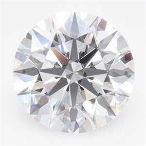 Picture of Lab Grown Diamond 3.04 Carats, Round with Ideal Cut, D Color, VVS1 Clarity and Certified by IGI