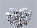 Natural Diamond 0.30 Carats, Heart with  Cut, E Color, VS2 Clarity and Certified by GIA