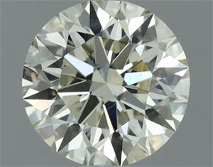 Picture of Natural Diamond 0.72 Carats, Round with Excellent Cut, L Color, VS2 Clarity and Certified by IGI