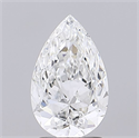 Natural Diamond 2.01 Carats, Pear with  Cut, F Color, VS2 Clarity and Certified by GIA