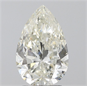 Natural Diamond 2.01 Carats, Pear with  Cut, I Color, SI2 Clarity and Certified by IGI