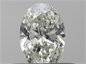 Natural Diamond 0.30 Carats, Oval with  Cut, L Color, VS1 Clarity and Certified by GIA