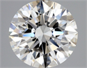 Diamante Natural 3.08 quilates, Redondo , Color F, claridad VVS1 y certificado GIA