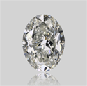 Natural Diamond 1.01 Carats, Oval with  Cut, I Color, SI1 Clarity and Certified by GIA