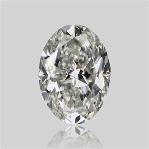 Picture of Natural Diamond 1.01 Carats, Oval with  Cut, I Color, SI1 Clarity and Certified by GIA