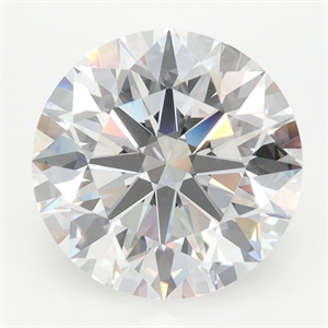Picture of Lab Grown Diamond 4.02 Carats, Round with Ideal Cut, D Color, VVS2 Clarity and Certified by IGI