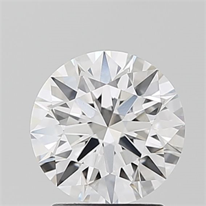 Picture of Lab Grown Diamond 1.59 Carats, Round with Ideal Cut, D Color, IF Clarity and Certified by IGI