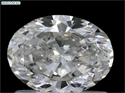 Natural Diamond 0.90 Carats, Oval with  Cut, E Color, VS2 Clarity and Certified by GIA