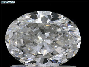 Picture of Natural Diamond 0.90 Carats, Oval with  Cut, E Color, VS2 Clarity and Certified by GIA
