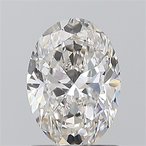 Picture of Natural Diamond 1.01 Carats, Oval with  Cut, G Color, VVS2 Clarity and Certified by GIA