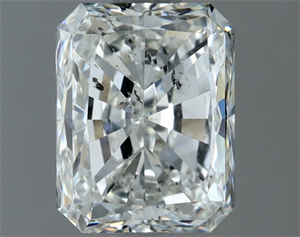 Foto Diamante Natural 2.02 quilates, Radiante , Color G, claridad SI2 y certificado IGI de