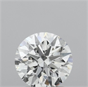Del inventario de diamantes de laboratorio, 1.43 quilates, Redondo , Color F, claridad VS1 y certificado IGI