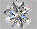 Diamante Natural 2.40 quilates, Redondo , Color G, claridad VVS1 y certificado GIA