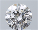 Natural Diamond 0.90 Carats, Round with Excellent Cut, G Color, SI1 Clarity and Certified by GIA