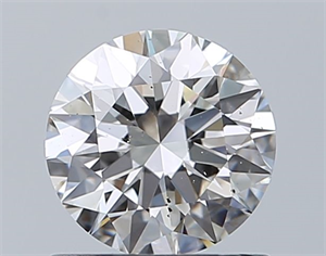 Picture of Natural Diamond 0.90 Carats, Round with Excellent Cut, G Color, SI1 Clarity and Certified by GIA