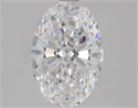 Diamante Natural 2.22 quilates, Ovalado , Color D, claridad FL y certificado GIA