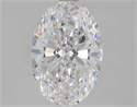 Diamante Natural 2.22 quilates, Ovalado , Color D, claridad FL y certificado GIA