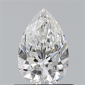 Picture of Natural Diamond 0.70 Carats, Pear with  Cut, F Color, VS1 Clarity and Certified by GIA