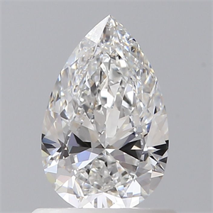 Picture of Natural Diamond 0.70 Carats, Pear with  Cut, E Color, VS2 Clarity and Certified by GIA