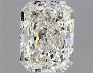 Picture of Natural Diamond 1.01 Carats, Radiant with  Cut, I Color, IF Clarity and Certified by GIA